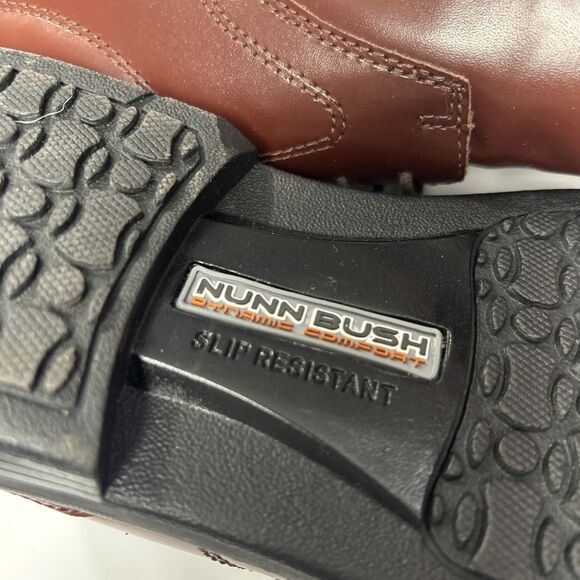 NEW Nunn Bush Dynamic Comfort Slip Resistant Turner Cognac 8.5 M With Box main image 13